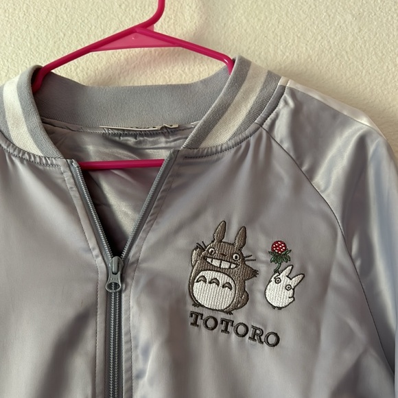 JapanLA x My Neighbor Totoro Limited Edition Embroidered Unisex Track Jacket - Picture 2 of 5